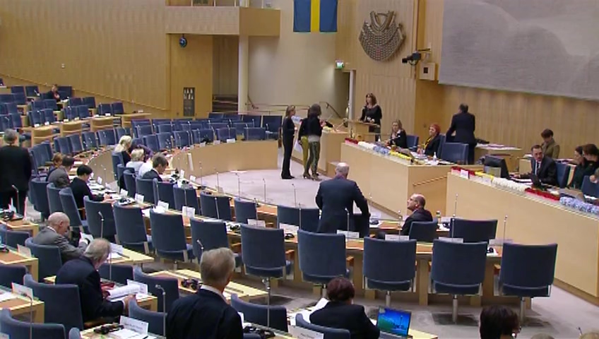 Stillbild från Öppen konferens: Nordiska rådets session – originalljud