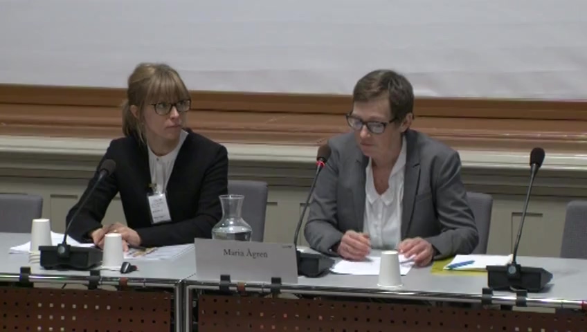 Stillbild från Öppen utfrågning: KU-utfrågning med anledning av Transportstyrelsens it-upphandling