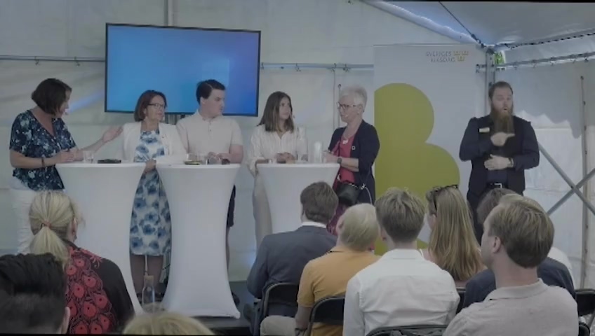 Stillbild från Öppet seminarium: Almedalen: Är riksdagen jämställd?