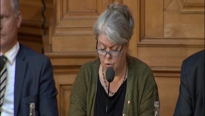 Stillbild från Öppen utfrågning: KU-utfrågning om granskningsärende