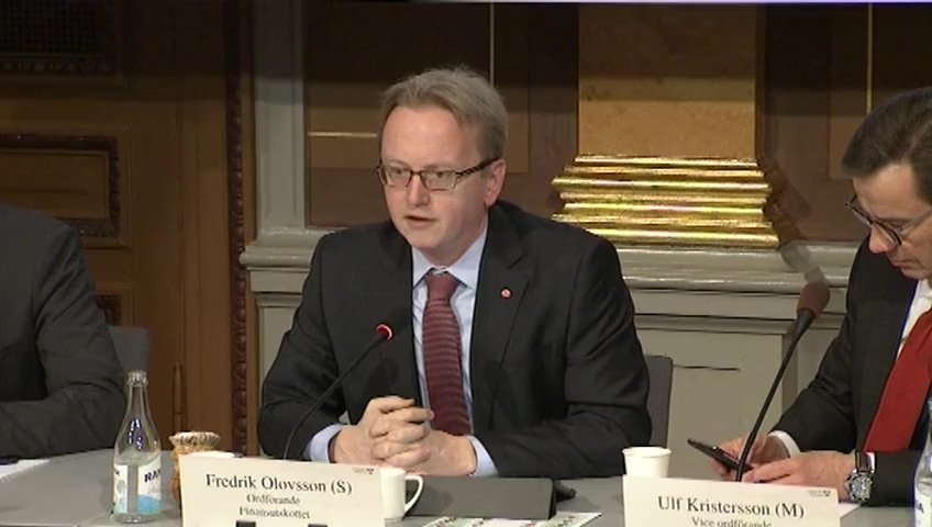 Stillbild från Öppen utfrågning: Öppen utfrågning om penningpolitiken
