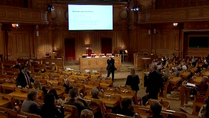 Stillbild från Seminarium: Seminarium om riksdagen, partierna och EU