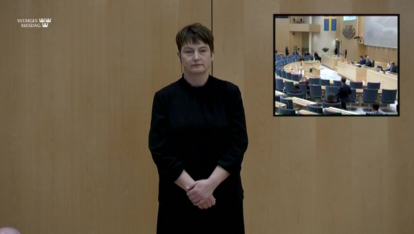 Stillbild från Partiledardebatt: Partiledardebatt – teckenspråkstolkad
