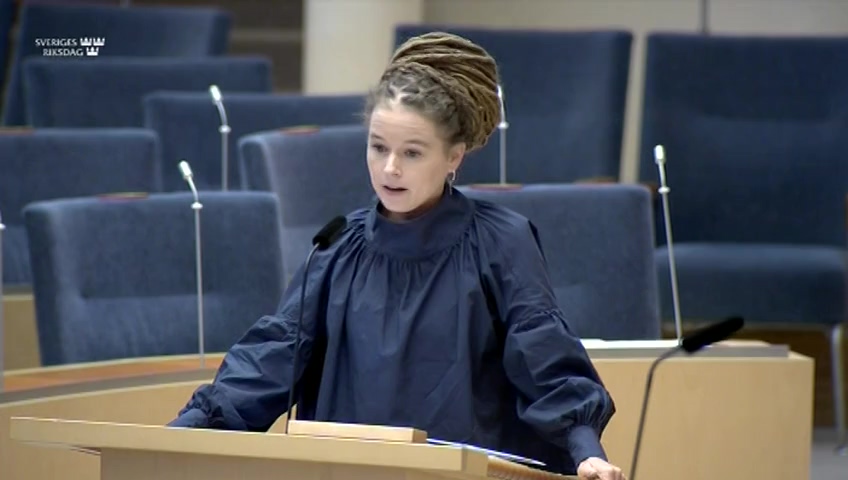 Stillbild från Interpellationsdebatt: Konkurser inom fotbollen