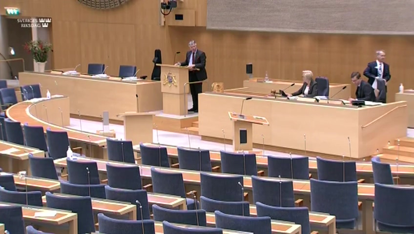 Stillbild från Debatt om förslag: Sveriges genomförande av Agenda 2030