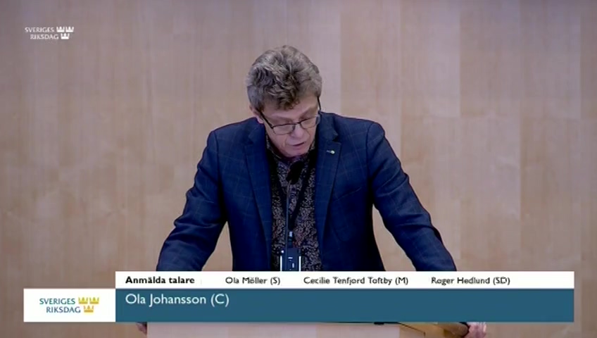 Stillbild från Debatt om förslag: Hyresrätt m.m.
