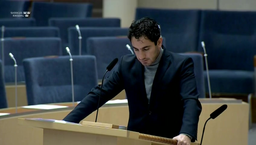 Stillbild från Interpellationsdebatt: De ideella organisationernas lotterier