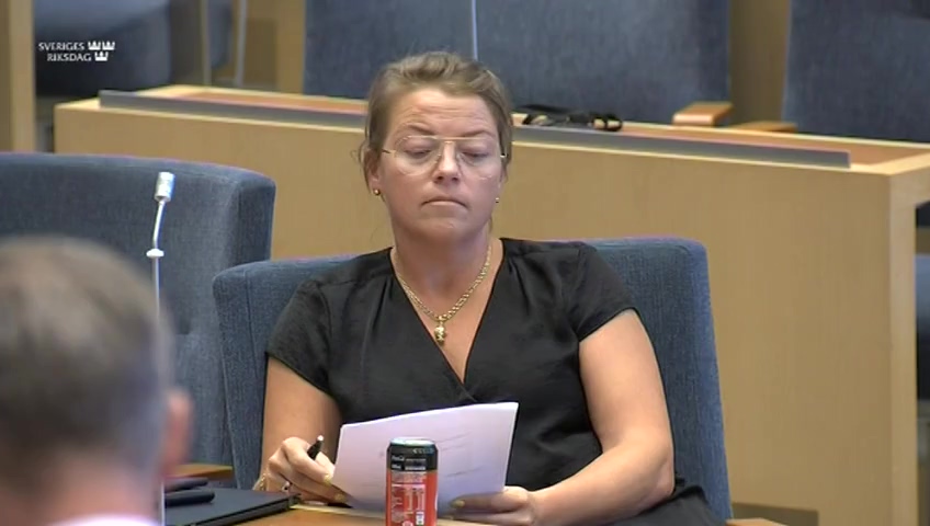 Stillbild från Interpellationsdebatt: Behovet av deltidsbrandmän