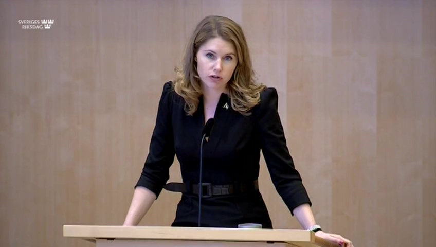Stillbild från Debatt om förslag: Ekonomisk familjepolitik