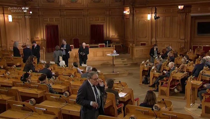 Stillbild från Öppet seminarium: Riksdagens forskningsdag