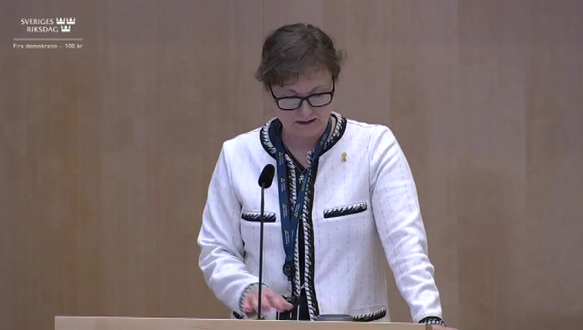 Stillbild från Debatt om förslag: Minoritetsfrågor