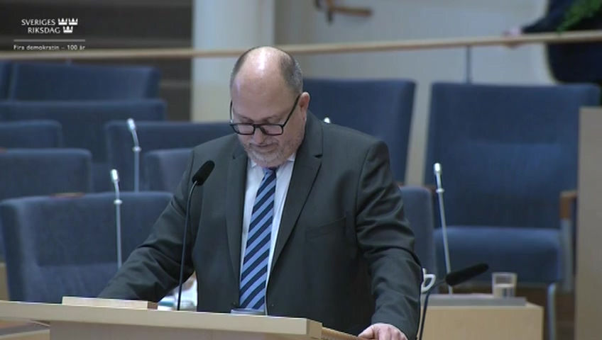 Stillbild från Interpellationsdebatt: Ökat kvinnligt företagande