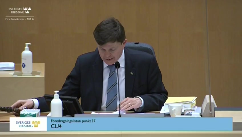 Stillbild från Debatt om förslag: Sjöfylleri