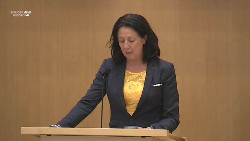 Stillbild från Debatt om förslag: Moderna tillståndsprocesser för elnät