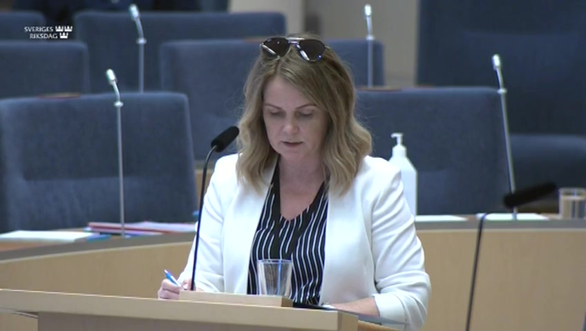 Stillbild från Interpellationsdebatt: Jakten på ripa