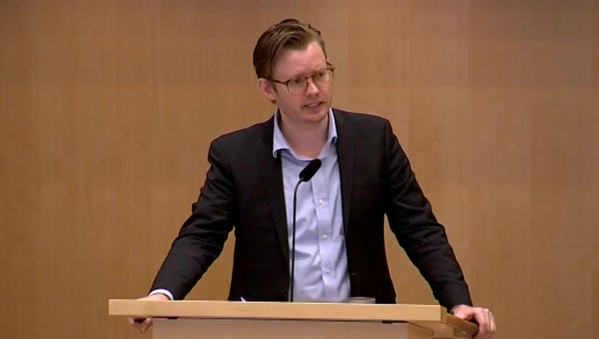 Stillbild från Debatt om förslag: Behandlingen av riksdagens skrivelser