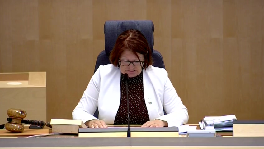 Stillbild från Debatt om förslag: Granskning av meddelande om att ytterligare stärka rättsstatsprincipen inom EU