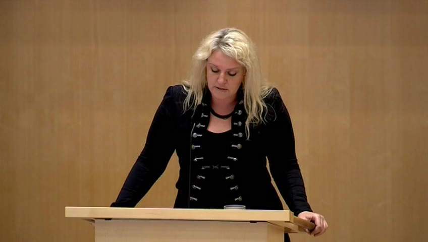 Stillbild från Debatt om förslag: Ansvar för miljöskador i Sveriges ekonomiska zon