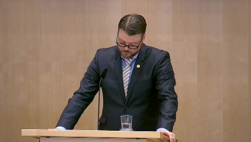 Stillbild från Debatt om förslag: Offentlig upphandling
