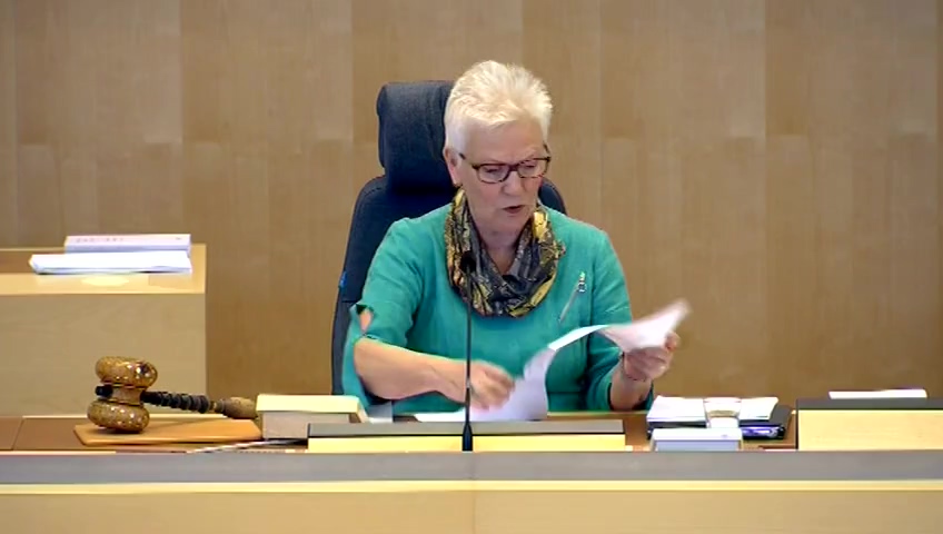 Stillbild från Debatt om förslag: Ytterligare förlängd övergångsperiod för understödsföreningar