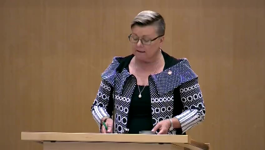 Stillbild från Debatt om förslag: Riksbankens förvaltning 2018