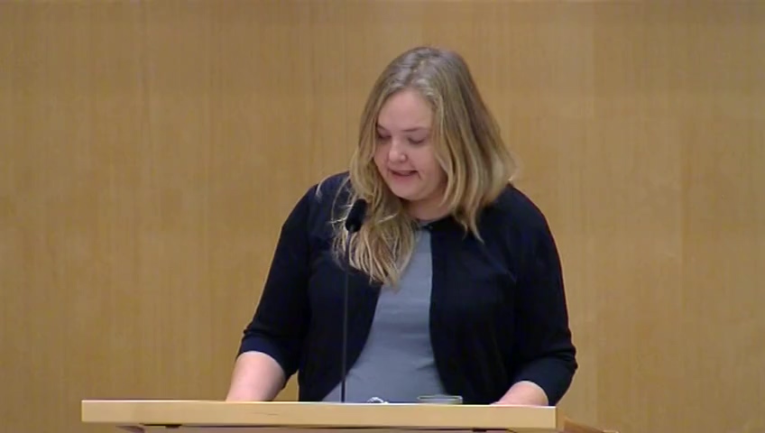 Stillbild från Debatt om förslag: Ändrade regler för Första–Fjärde AP-fonderna