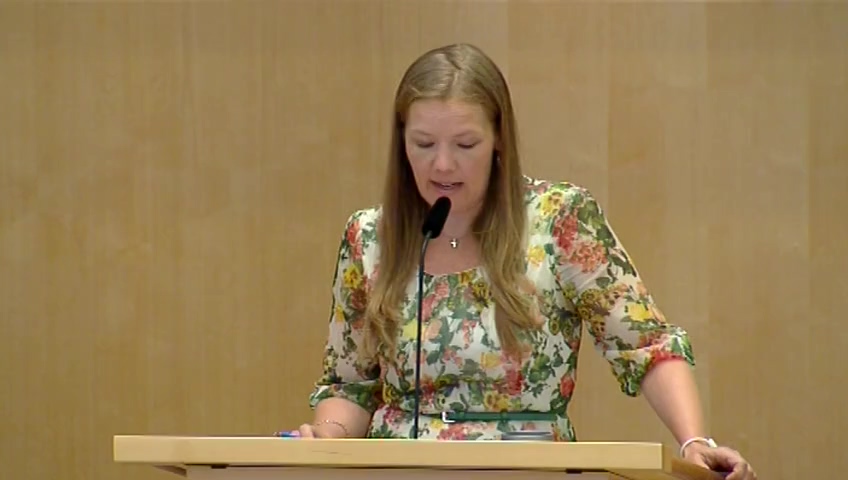 Stillbild från Debatt om förslag: Modernare adoptionsregler