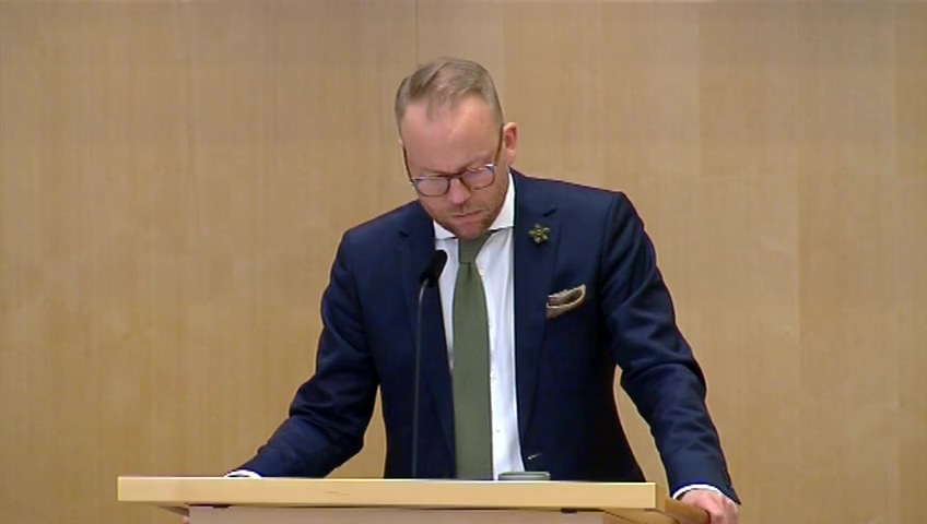 Stillbild från Debatt om förslag: Kulturarvsfrågor