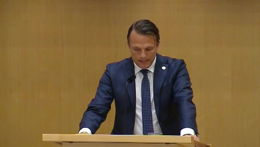 Stillbild från Debatt om förslag: Jämställdhet och åtgärder mot diskriminering