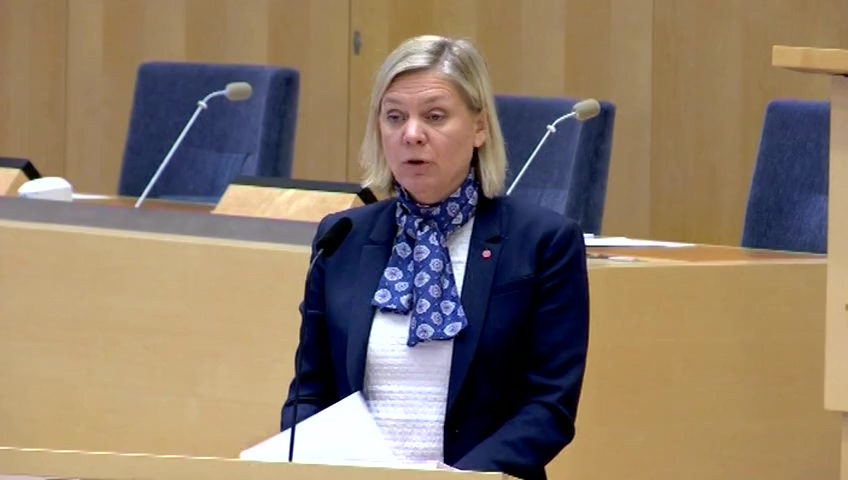 Stillbild från Interpellationsdebatt: Konsekvenser av förändringen av ROT-avdragen