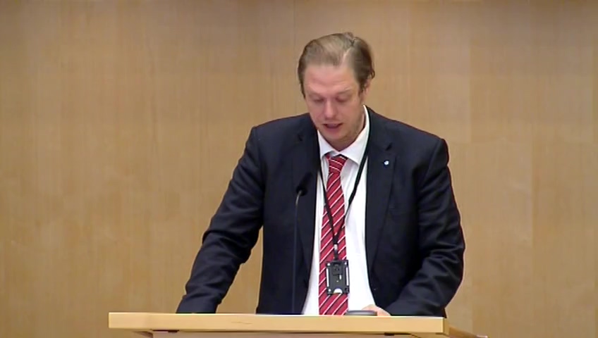 Stillbild från Debatt om förslag: Offentlig förvaltning