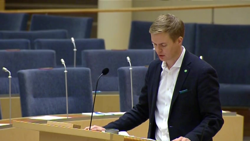 Stillbild från Interpellationsdebatt: Skolans betydelse för att förebygga våldsbejakande extremism