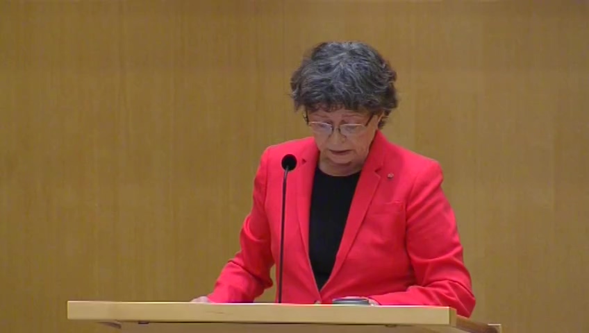 Stillbild från Debatt om förslag: Riksrevisionens rapport om tingsrätters effektivitet och produktivitet
