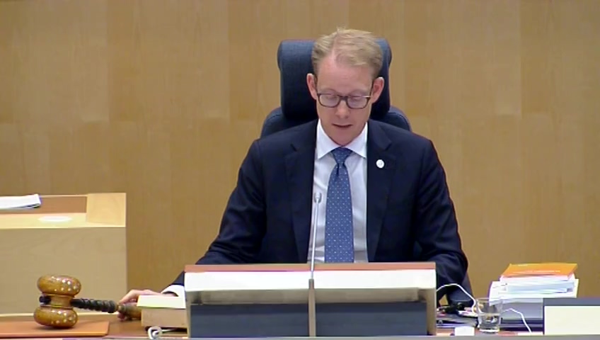 Stillbild från Debatt om förslag: Stiftelsen Riksbankens Jubileumsfonds verksamhet och årsredovisning 2016
