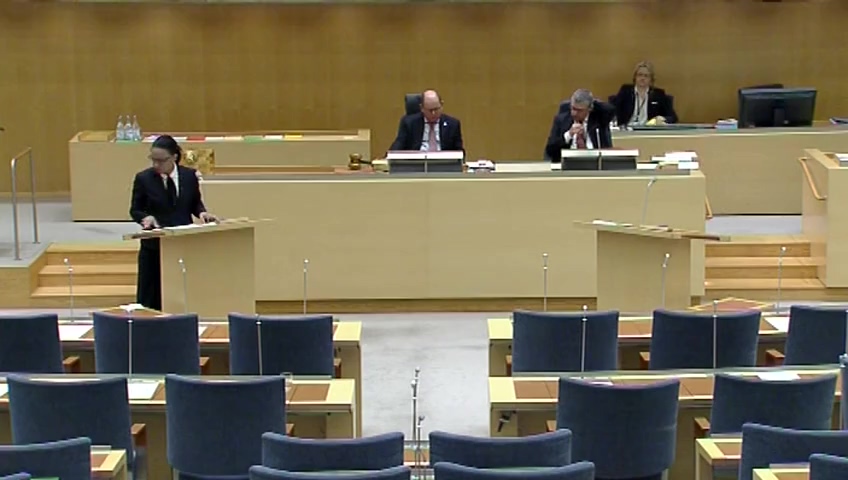 Stillbild från Interpellationsdebatt: Fusket kring de nationella proven