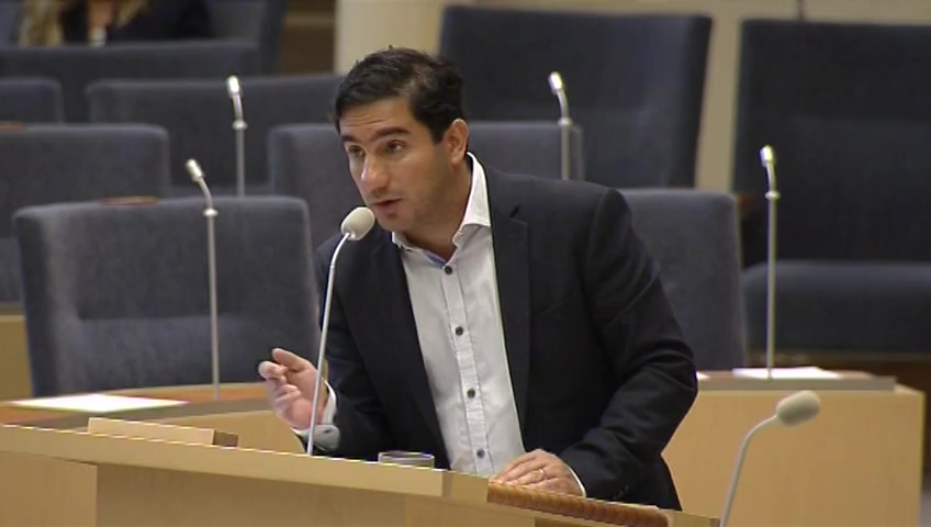 Stillbild från Interpellationsdebatt: Regionindelningens bevekelsegrunder