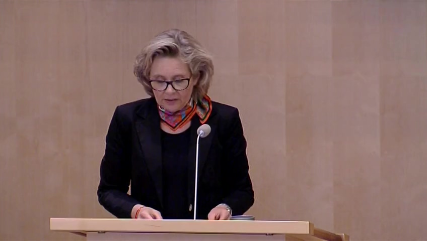 Stillbild från Debatt om förslag: Mänskliga rättigheter i svensk utrikespolitik