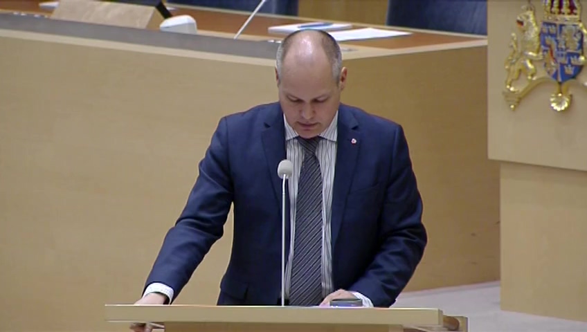 Stillbild från Interpellationsdebatt: Åtgärder för ett bättre brottsförebyggande arbete