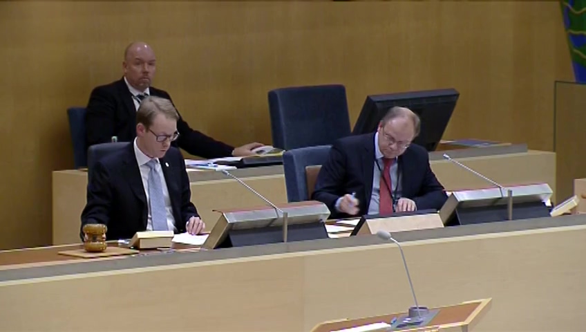 Stillbild från Debatt om förslag: Riksrevisionens rapport om transparensen i Årsredovisning för staten 2014