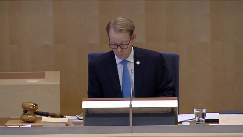Stillbild från Debatt om förslag: Höständringsbudget för 2015