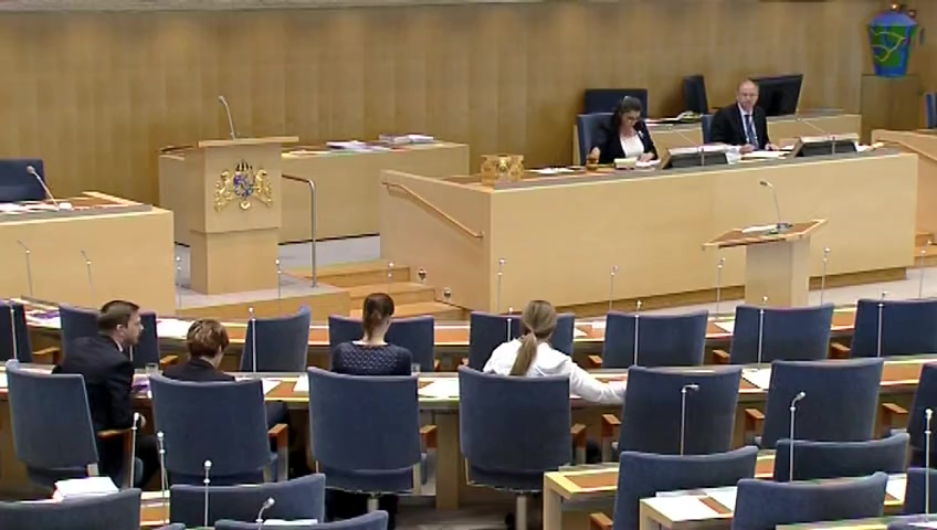 Stillbild från Debatt om förslag: Avtal om val av domstol - 2005 års Haagkonvention