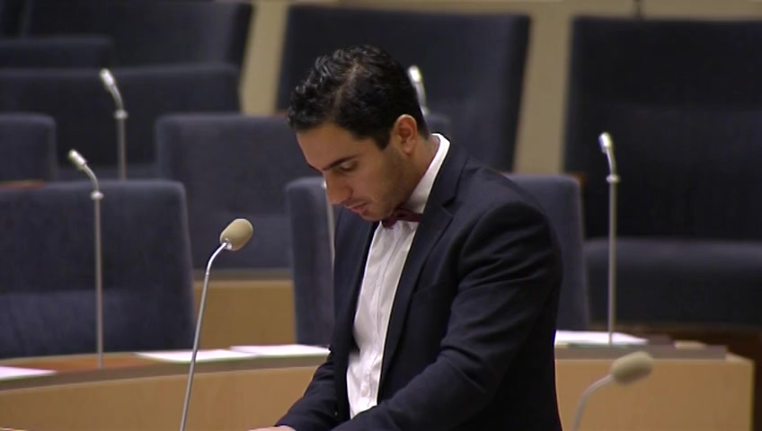 Stillbild från Interpellationsdebatt: Offentlig upphandling av livsmedel