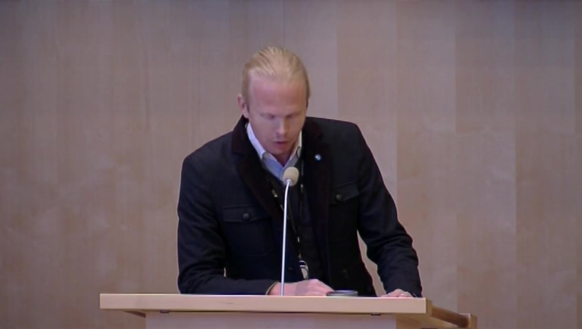 Stillbild från Debatt om förslag: Statens stöd till dagspressen