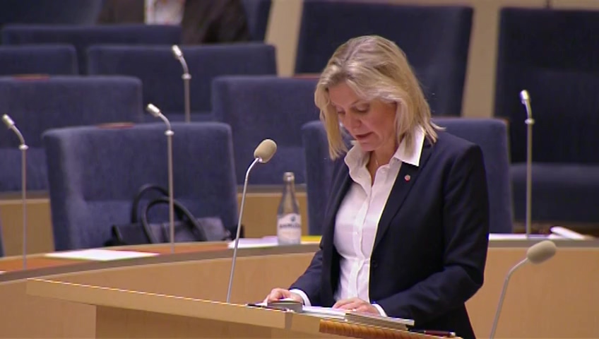 Effektiv offentlig sektor som alternativ till höjda skatter på arbete (Interpellationsdebatt 24 mars 2015) | Sveriges riksdag