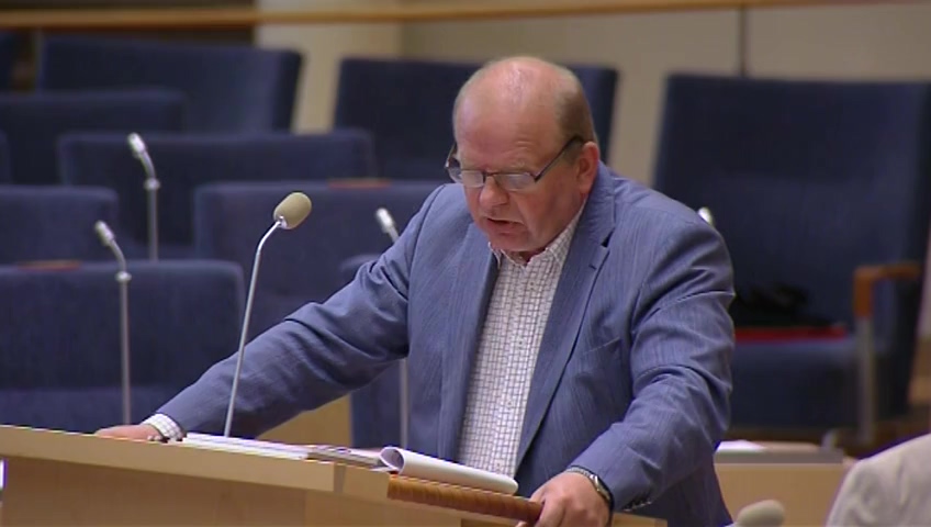 Stillbild från Interpellationsdebatt: Fusk i livsmedelskedjan