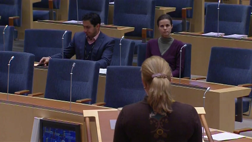 Stillbild från Interpellationsdebatt: Kollektivtrafikbolagens biljettsystem