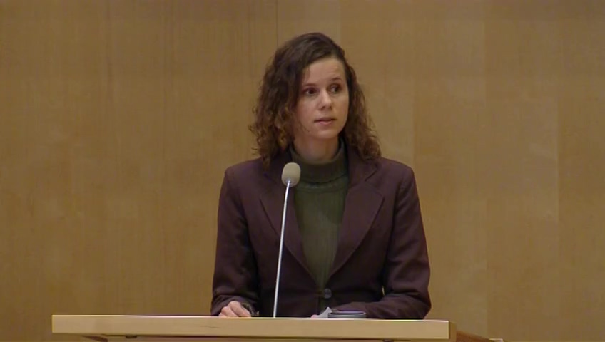 Stillbild från Debatt om förslag: Ersättningsrätt