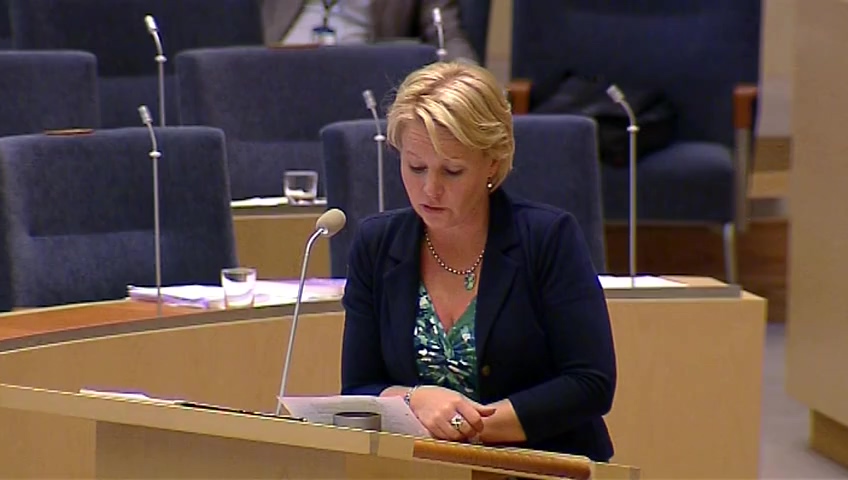 Stillbild från Interpellationsdebatt: Nordisk strategi för att möta ungdomsarbetslösheten