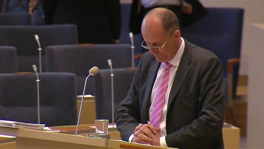 Stillbild från Interpellationsdebatt: Bolån