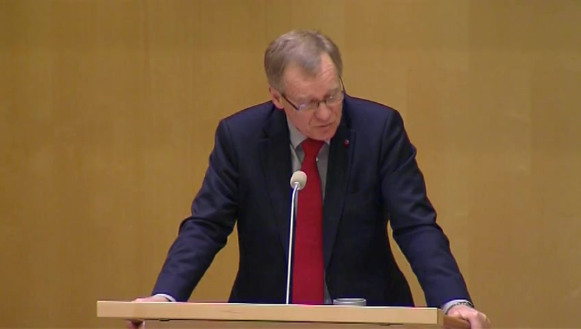 Stillbild från Debatt om förslag: Statliga företag